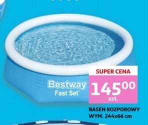 Auchan Basen 244 x 66 cm bestway oferta