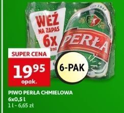 Auchan Piwo perła chmielowa oferta