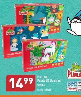 ALDI Puzzle 3d playland oferta
