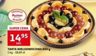 Auchan Tarta wieloowocowa auchan oferta