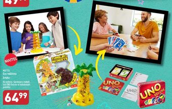 ALDI Gra spadające małpki mattel oferta