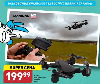 ALDI Dron quadrocopter maginon oferta