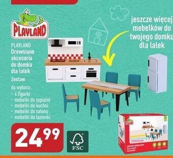 ALDI Figurki do domku dla lalek playland oferta