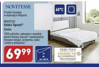 ALDI Kołdra topcool novitesse oferta