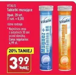 ALDI Magnez z witaminą b6 cytrynowy vitalis oferta