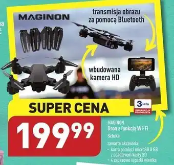 ALDI Dron z funkcją wi-fi maginon oferta