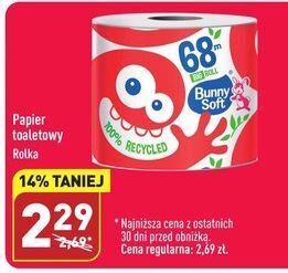ALDI Papier toaletowy big rolka bunny soft oferta