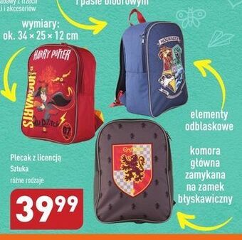 ALDI Plecak harry potter oferta