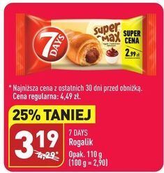 ALDI Rogal z nadzieniem kakaowym 7 days super max oferta