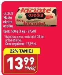ALDI Masło ekstra osełka łaciate oferta