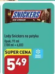 ALDI Lód snickers ice cream oferta