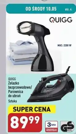 ALDI Żelazko quigg oferta