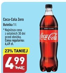 ALDI Napój coca-cola zero oferta