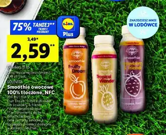 Lidl Smoothie fruity dream oferta