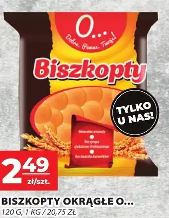 Top Market O... BISZKOPTY OKRĄGŁE 120 G oferta