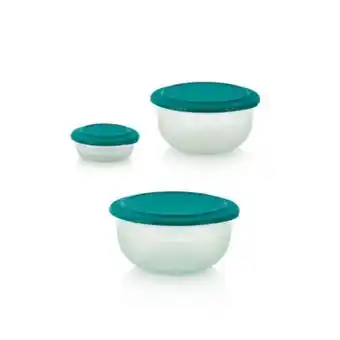 Tupperware Zestaw perła stołowa miski 275ml + 2,1l + 3,5l oferta