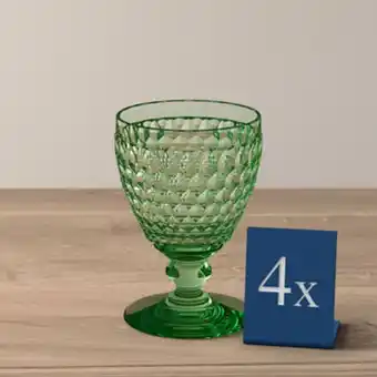 Villeroy&Boch Boston coloured kieliszek do białego wina zielony, 4 szt. oferta