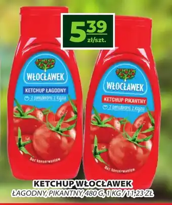 Top Market KETCHUP WŁOCŁAWEK 480G oferta