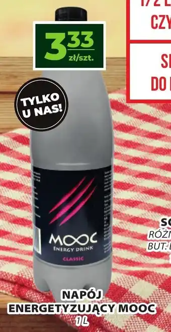 Top Market NAPÓJ ENERGETYZUJĄCY MOOC 1l oferta