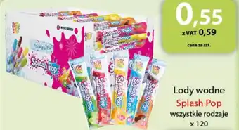 Eurocash Lody wodne Splash Pop x 120 oferta