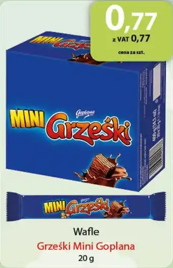 Eurocash Wafle Grześki Mini Goplana 20g oferta
