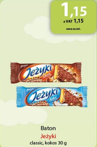 Eurocash Baton Jeżyki 30 g oferta