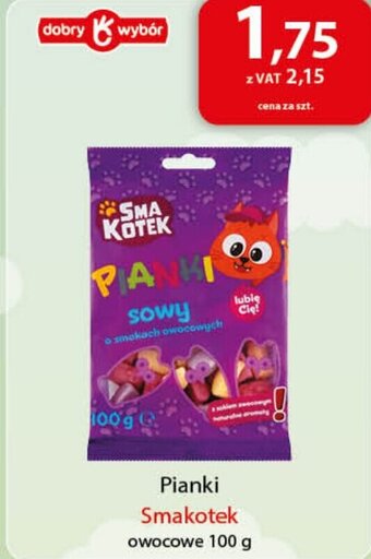 Eurocash PIANKI SMAKOTEK 100g oferta