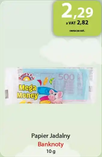Eurocash Papier Jadalny Banknoty 10 g oferta