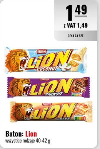 Eurocash Baton: Lion 40-42 g oferta