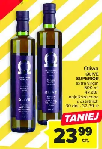 Carrefour Oliwa z oliwek extra virgin oferta