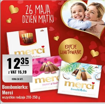 Eurocash Bombonierka: Merci 210-250 g oferta