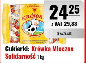 Eurocash Cukierki: Krówka Mleczna Solidarność 1kg oferta