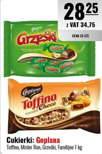 Eurocash Cukierki: Goplana 1kg oferta