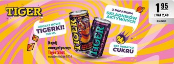 Eurocash Napój energetyczny: Tiger Shot 0,15l oferta
