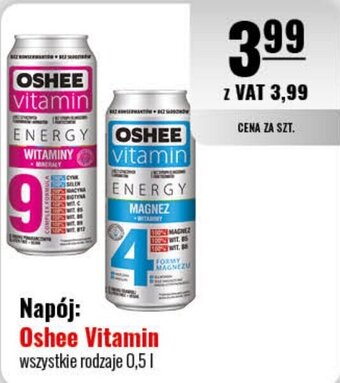 Eurocash Napój: Oshee Vitamin 0,5l oferta