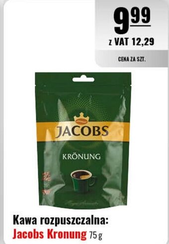 Eurocash Kawa rozpuszczalna: Jacobs Kronung 75 g oferta