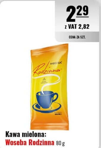 Eurocash Kawa mielona: Woseba Rodzinna 80 g oferta