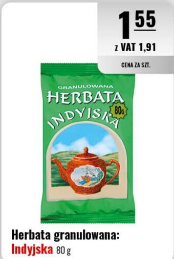 Eurocash Herbata granulowana: Indyjska 80 g oferta