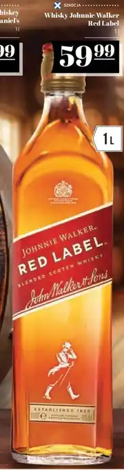 Polomarket Whisky Johnnie Walker Red Label 1l oferta