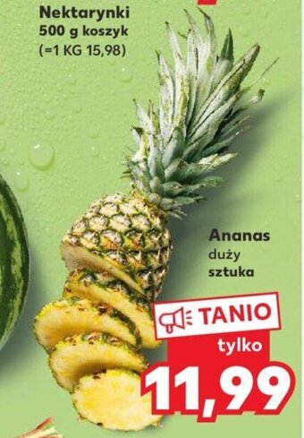 Kaufland Ananas duży sztuka oferta
