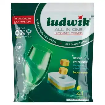 Polomarket Ludwik all in one lemon tabletki do zmywarek 738 g (41 sztuk) oferta