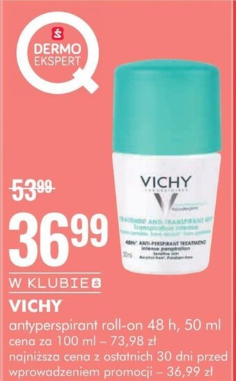 SuperPharm Antyperspirant vichy oferta