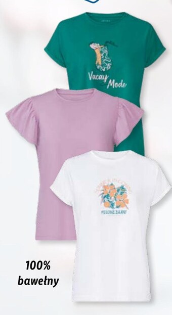Lidl T-shirt damski esmara oferta