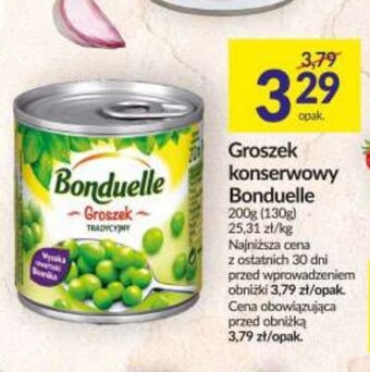 Społem Groszek konserwowy bonduelle oferta