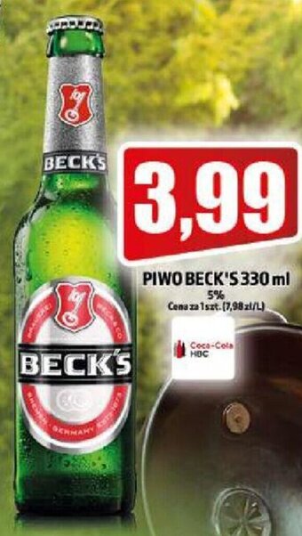 Topaz PIWO BECK'S 330 ml oferta