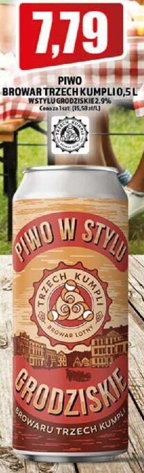 PIWO BROWAR TRZECH KUMPLI 0,5L