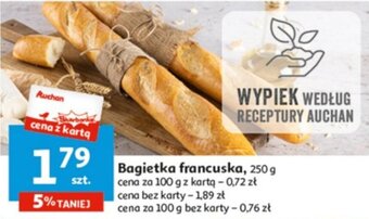 Auchan Bagietka francuska, 250 g oferta