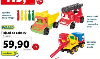 Lidl WADER Pojazd do zabawy oferta