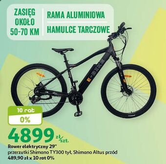 Auchan Rower elektryczny 29 oferta