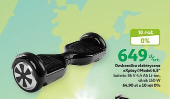 Auchan Deskorolka elektryczna explay oferta